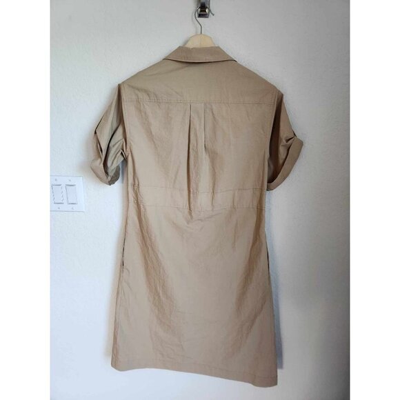 Coach 1941 Dress Cotton Tie Waist Utility Shirt Trench Coat Dress 0 - Picture 3 of 11